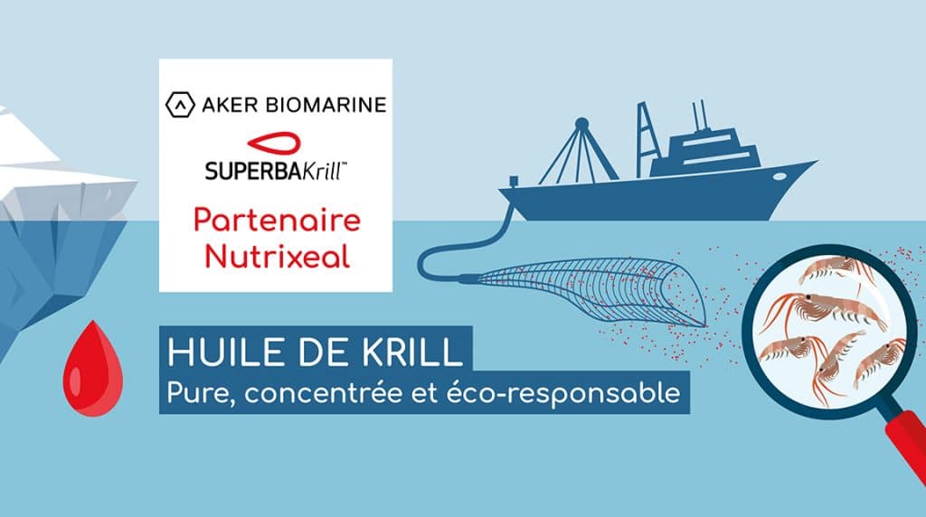Huil de krill SuperbaBoost® riche en astaxanthine